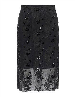 ONLSinna Lace Nederdel - Black